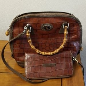 Dooney & Bourke leather purse and matching wallet